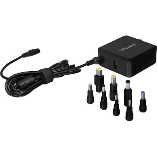 Aluratek Laptop Universal Power Adapter, Black