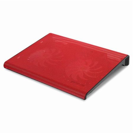Aluratek ACP01FR - Slim & Portable USB Powered Laptop Cooling Pad with Quiet Dual Fans, Supports up to 17" Laptop and Macbook