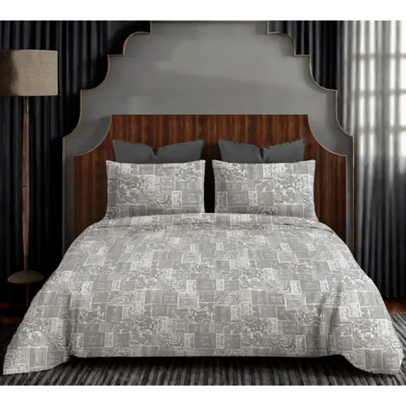 Alurea Shine Bedsheet - Grey