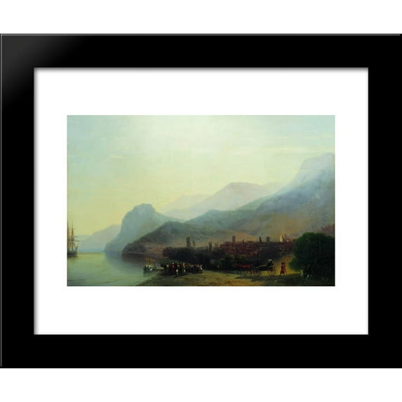 Alushta 20x24 Framed Art Print by Aivazovsky, Ivan