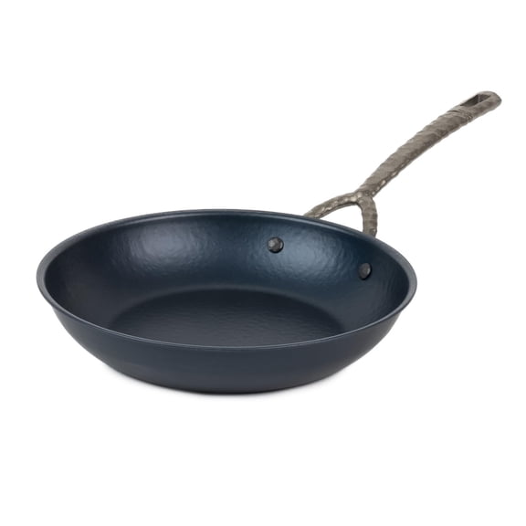 Alva Artist Naturally Nonstick Carbon Steel Frying Pan 11" - Pre-Seasoned, Oven Safe and Made without Harmful Chemicals - Induction and All Stovetop Compatible with Even Heat Distribution