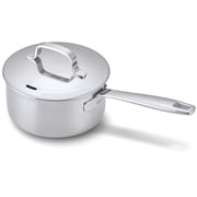 Alva 1.5 QT 5-Ply Stainless Steel Saucepan with Lid, Non Toxic