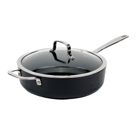 Alva 4-Qt Ceramic Nonstick Sauté Pan with Lid, Non Toxic