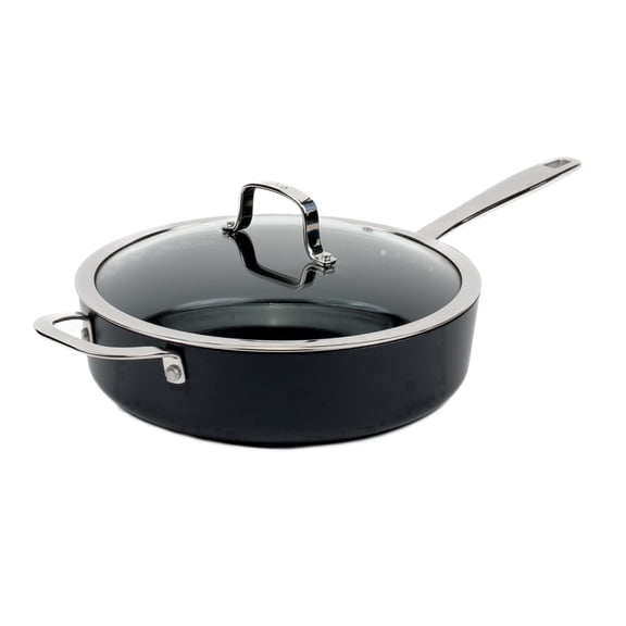 Alva 4-Qt Ceramic Nonstick Sauté Pan with Lid, Non Toxic