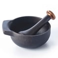 thumbnail image 1 of Alva Cast Iron Mortar and Pestle Set, 2-Cup, Heavy-Duty, 1 of 11
