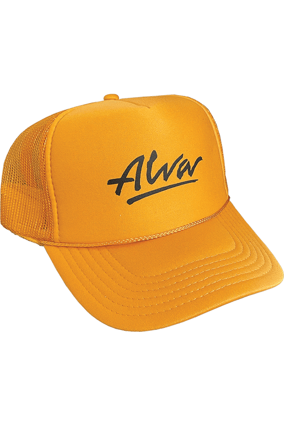 OG Logo Mesh Trucker Hat Gold Black