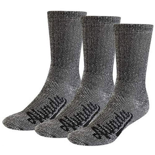 Alvada 80% Merino Wool Hiking Socks Thermal Warm Crew Winter Boot Sock for Men Women 3 Pairs SM