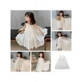 thumbnail image 1 of Alvage Baby Girls Tutu Dress Toddler Tulle Dresses Long Sleeve Cotton Tutu Dress Sleeveless Infant Dress Party Tulle Sundress, 1 of 6