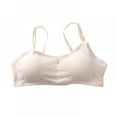 thumbnail image 1 of Alvage Big Girls' Cotton Bralette, Teenage Underwear For Girls Children Young Training Bra For Kids Teens Puberty, 1 of 3