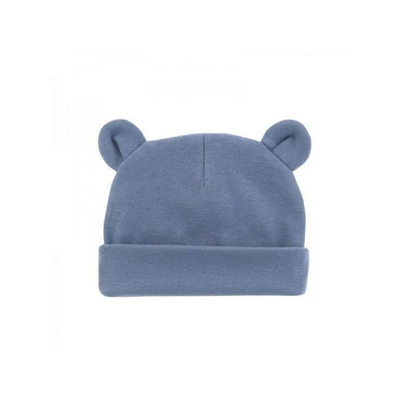 Alvage Newborn Hospital Hat 0-12Months Preemie Boys Girls Beanie Solid Infant Baby Ears Bonnet Infant Cotton Hats 1pc