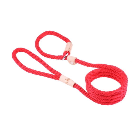 Alvalley Sport Slip Lead With Stopper - 6 ft x 1/2in or 13mmRed