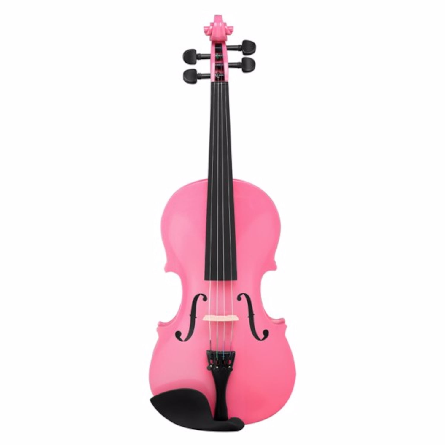 Alvantor 1/8 Pink Acoustic Violin Set for Kids Ages 4-5 with Case Bow and Rosin
