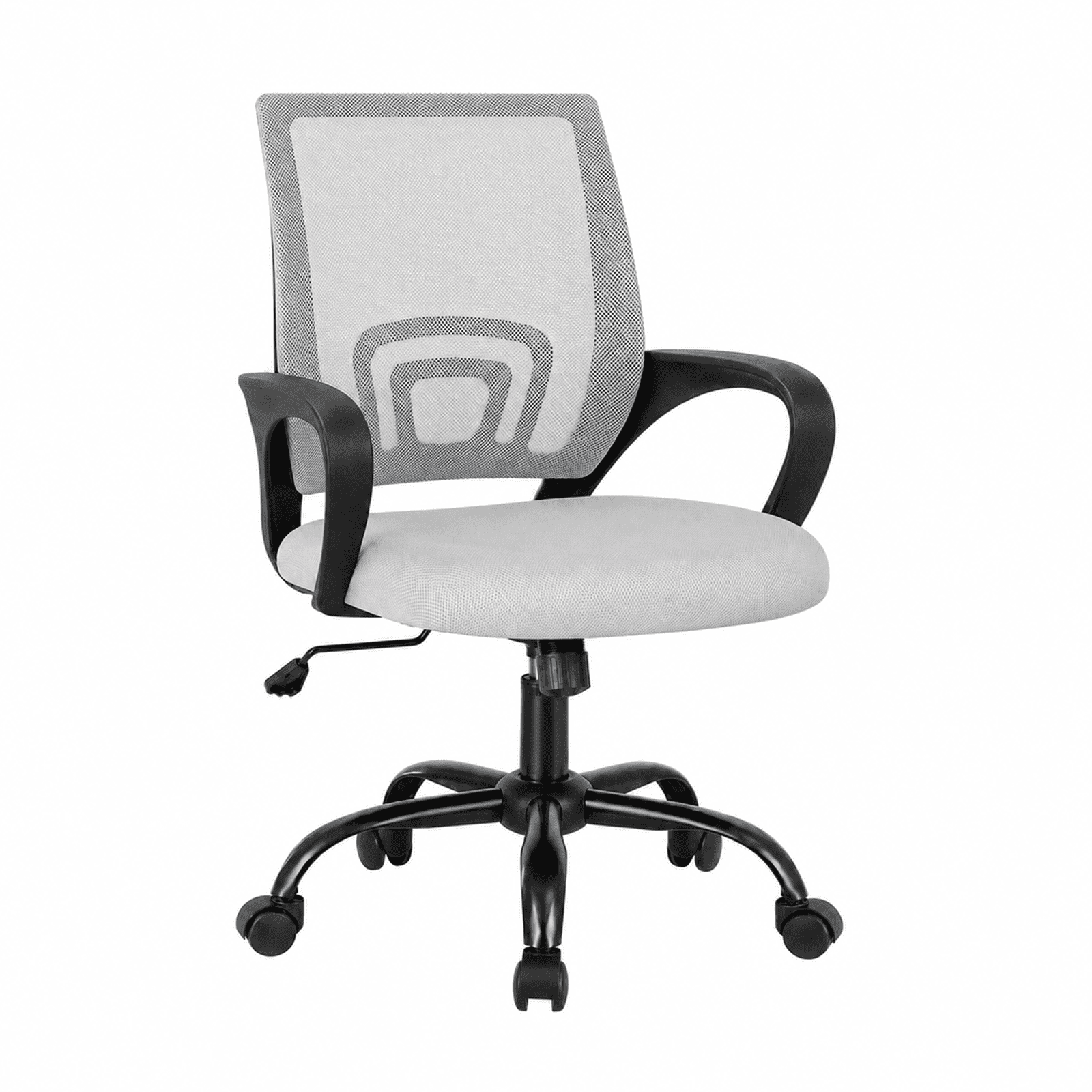 Alvantor 2 Set Office Chair, Ergonomic Mesh Desk Chair with Lumbar Support and Fixed Armrests, Adjustable Height & 360° Swivel, 250lbs