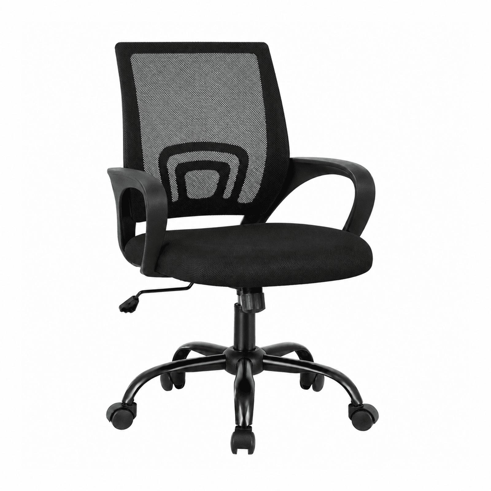Alvantor 2 Set Office Chair, Ergonomic Mesh Desk Chair with Lumbar Support and Fixed Armrests, Adjustable Height & 360° Swivel, 250lbs