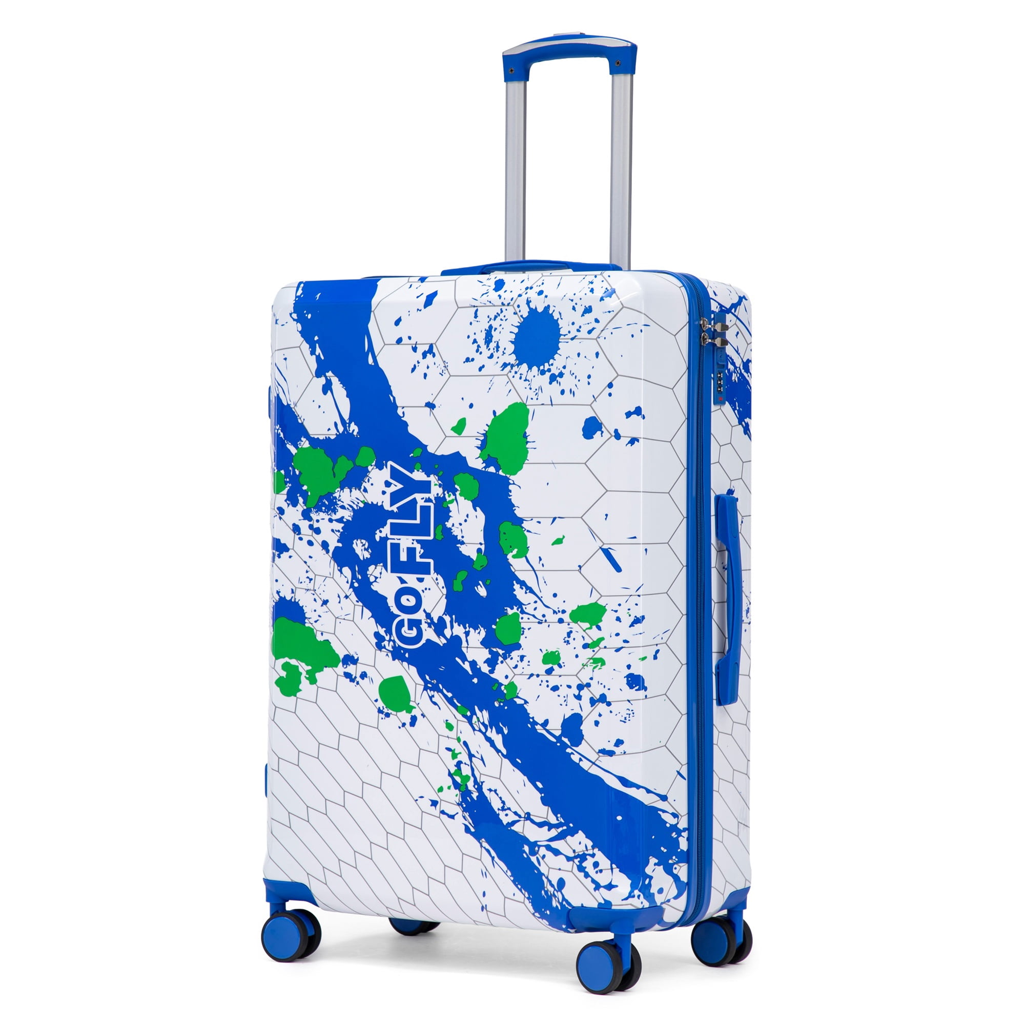 Alvantor 28" Luggage Hardside Suitcase With Spinner Wheels,Lightweight Luggage with TSA Lock Blue