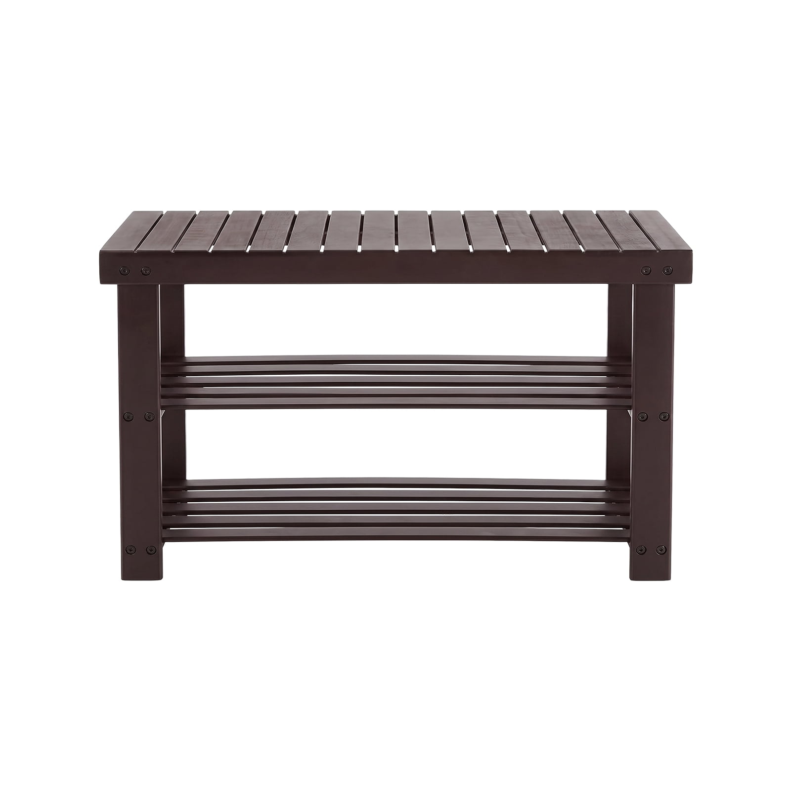 Alvantor 3 Tier Shoe Rack Bench, Shoe Storage Organizer, Entryway Bench, Perfect for Shoe Cubby, Bathroom Bench, Entryway Organizer, Hallway