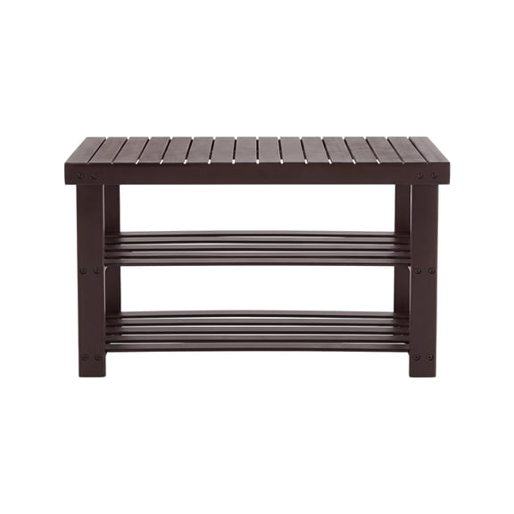 Alvantor 3 Tier Shoe Rack Bench, Shoe Storage Organizer, Entryway Bench, Perfect for Shoe Cubby, Bathroom Bench, Entryway Organizer, Hallway