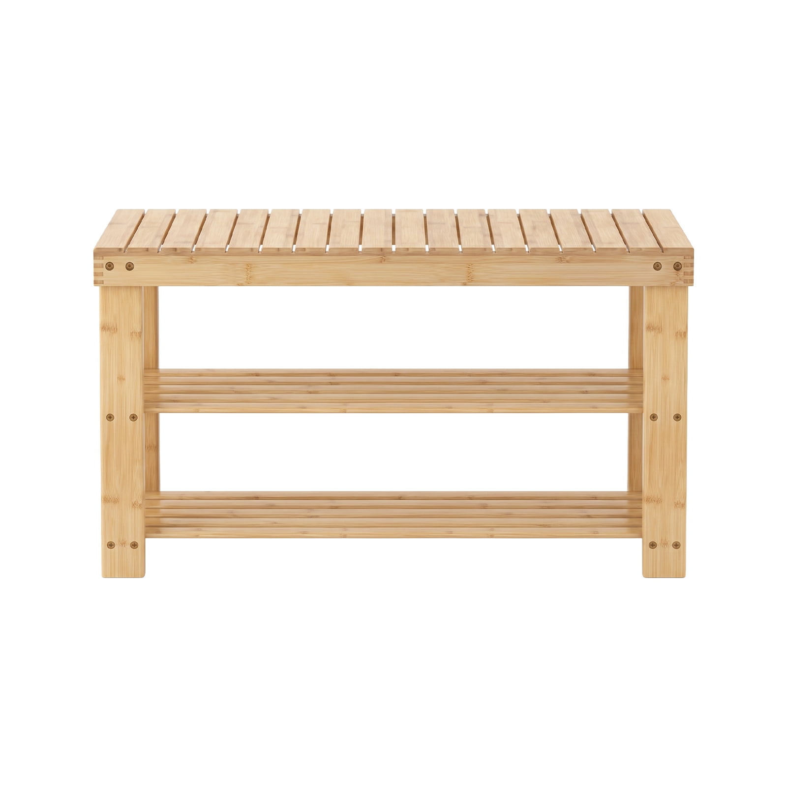 Alvantor 3 Tier Shoe Rack Bench, Shoe Storage Organizer, Entryway Bench, Perfect for Shoe Cubby, Bathroom Bench, Entryway Organizer, Hallway