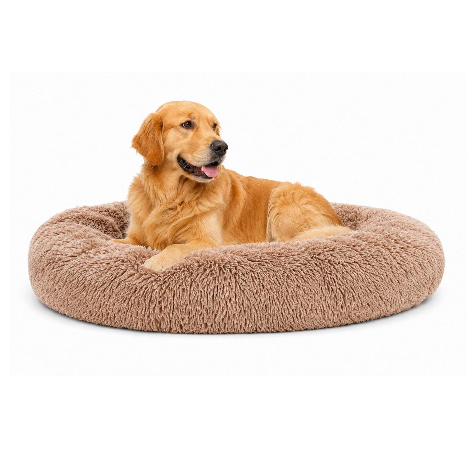 Alvantor 30''/36'' Dog Bed Comfortable Donut Cuddler Round Pet Beds Ultra Soft Washable Dog and Cat Cushion Bed, Fits up to 45 lbs/90 lbs Pets