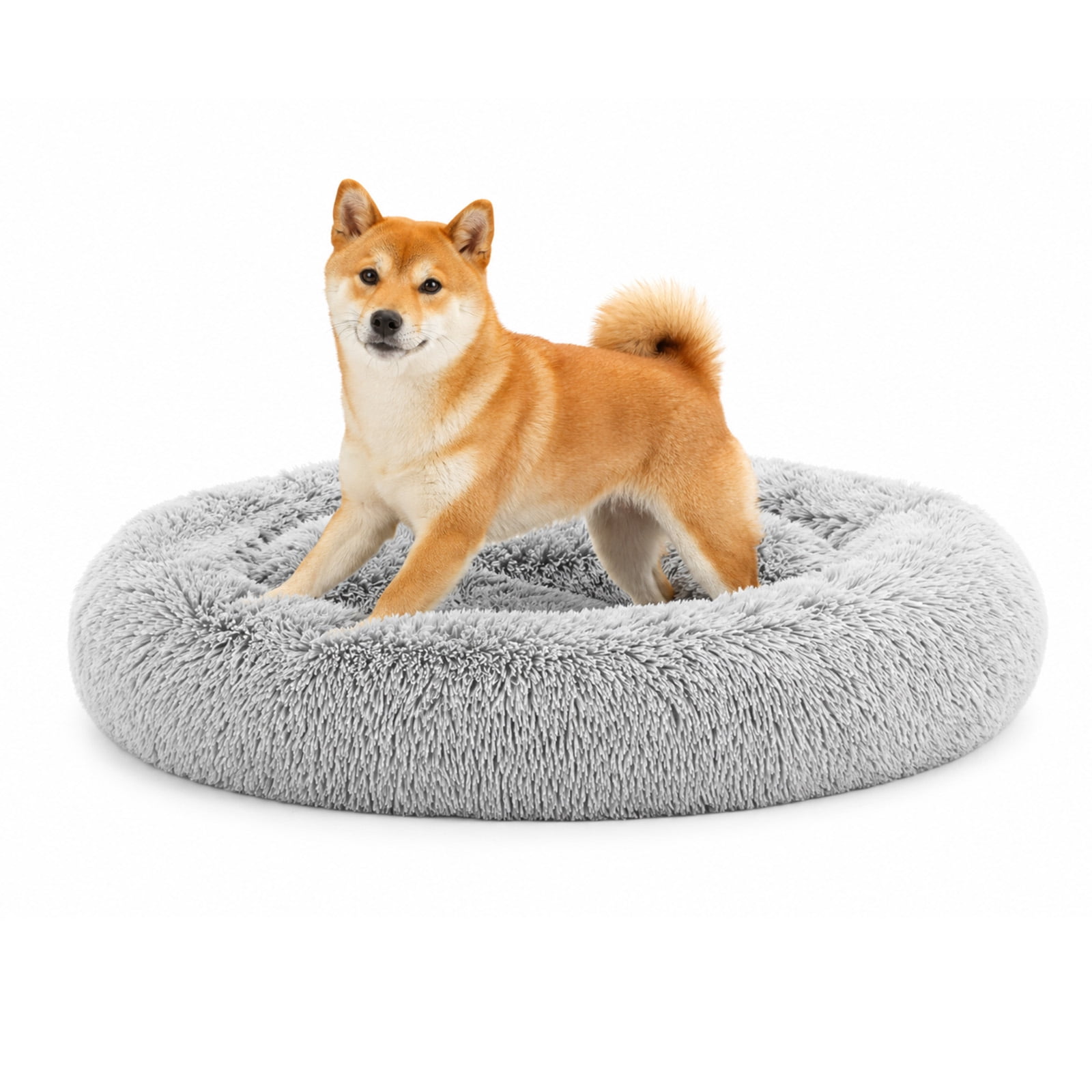 Alvantor 30''/36'' Dog Bed Comfortable Donut Cuddler Round Pet Beds Ultra Soft Washable Dog and Cat Cushion Bed, Fits up to 45 lbs/90 lbs Pets