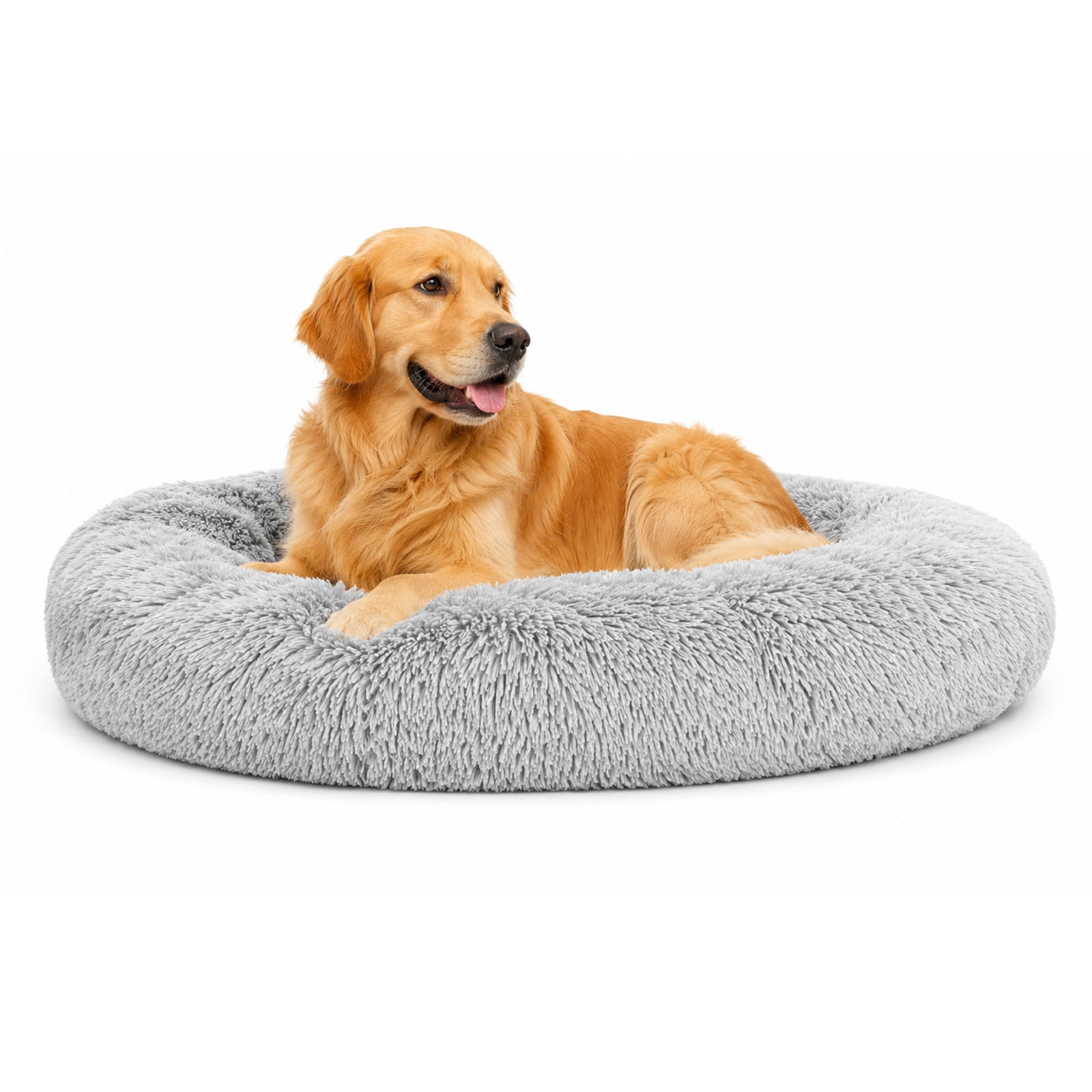 Alvantor 30''/36'' Dog Bed Comfortable Donut Cuddler Round Pet Beds Ultra Soft Washable Dog and Cat Cushion Bed, Fits up to 45 lbs/90 lbs Pets