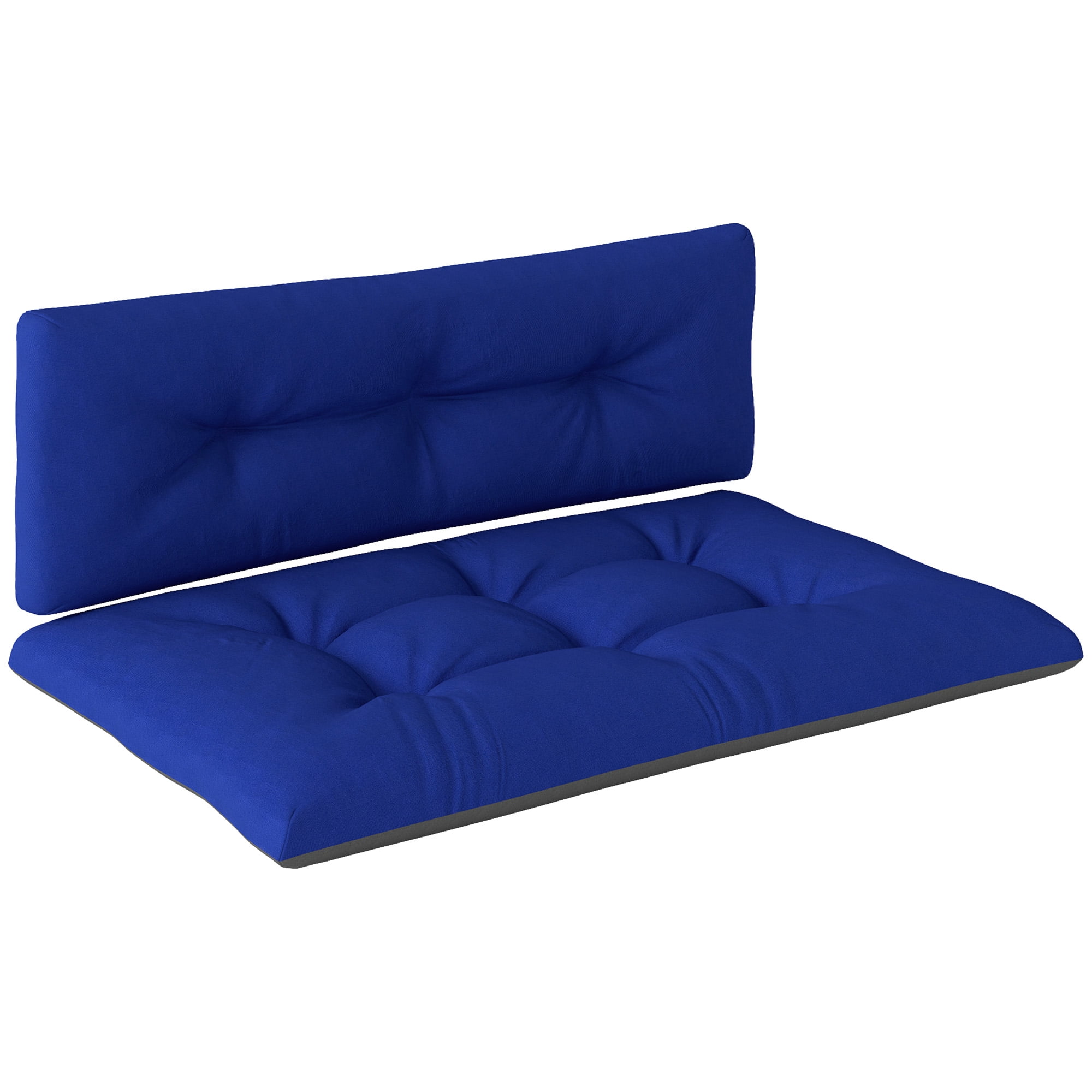 Alvantor 47"Patio Cushions 2 Seater Pallet Cushions 3.9" Bench Cushion for Garden, Patio,Navy Blue