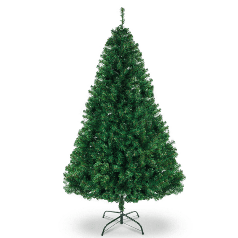 Alvantor 7ft Green Artificial Christmas Tree, 1334 Branch Tips