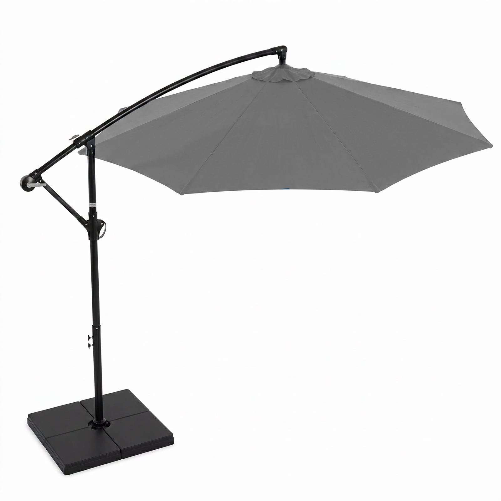 6' round patio umbrella Unbranded 6 ft. Round Market Outdoor Patio Umbrella 90 in. Beige Tassel  YES2849