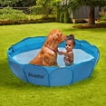 thumbnail image 1 of Alvantor Above Ground Swimming Pools Pet Bathing Tub Hard Plastic Pool for Dogs and Kids,Portable Indoor Outdoor Pond Ball Pit 42" x12", 1 of 8