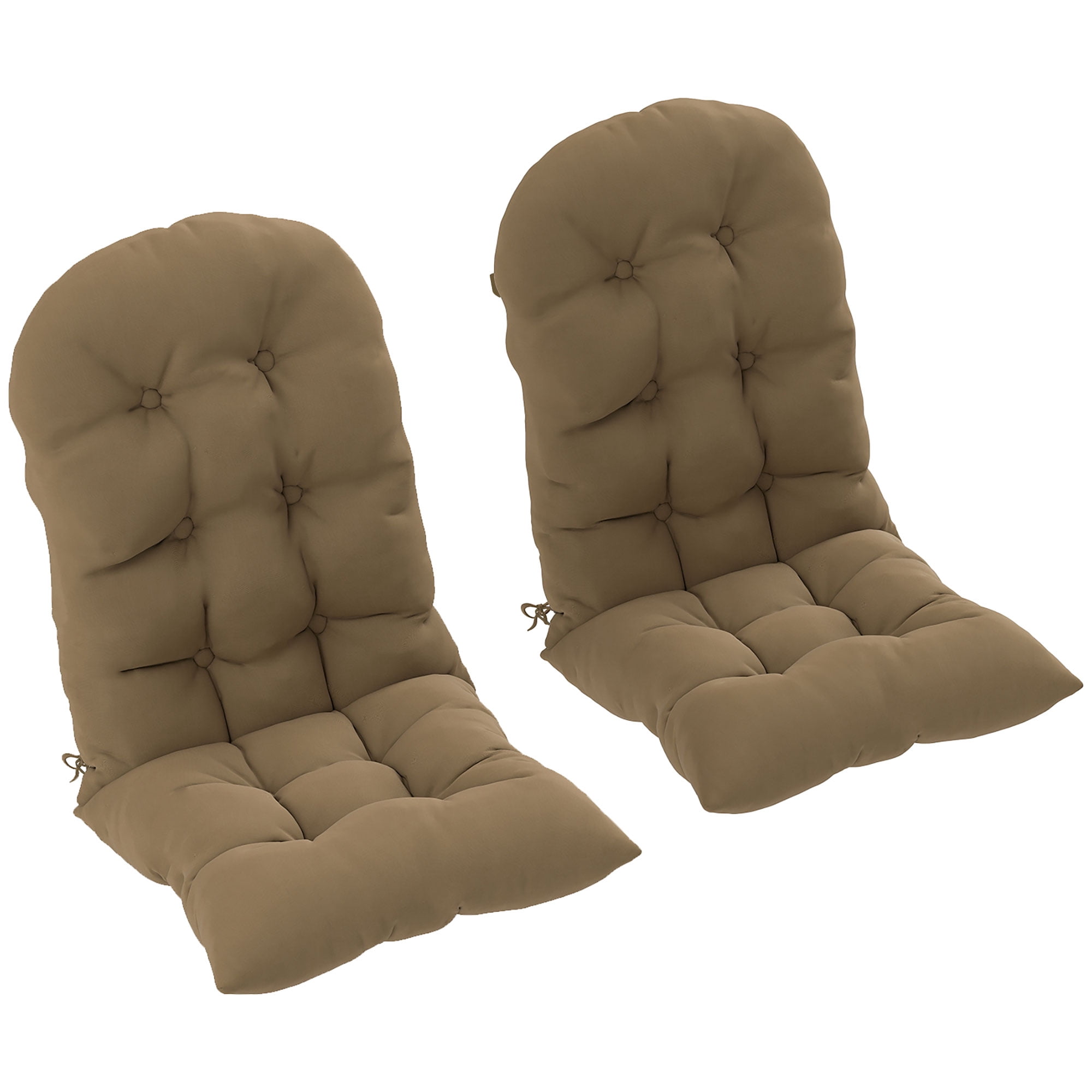 Alvantor Adirondack Chair Cushions Set of 2 High Back Patio Cushions for Adirondack Chairs, Khaki