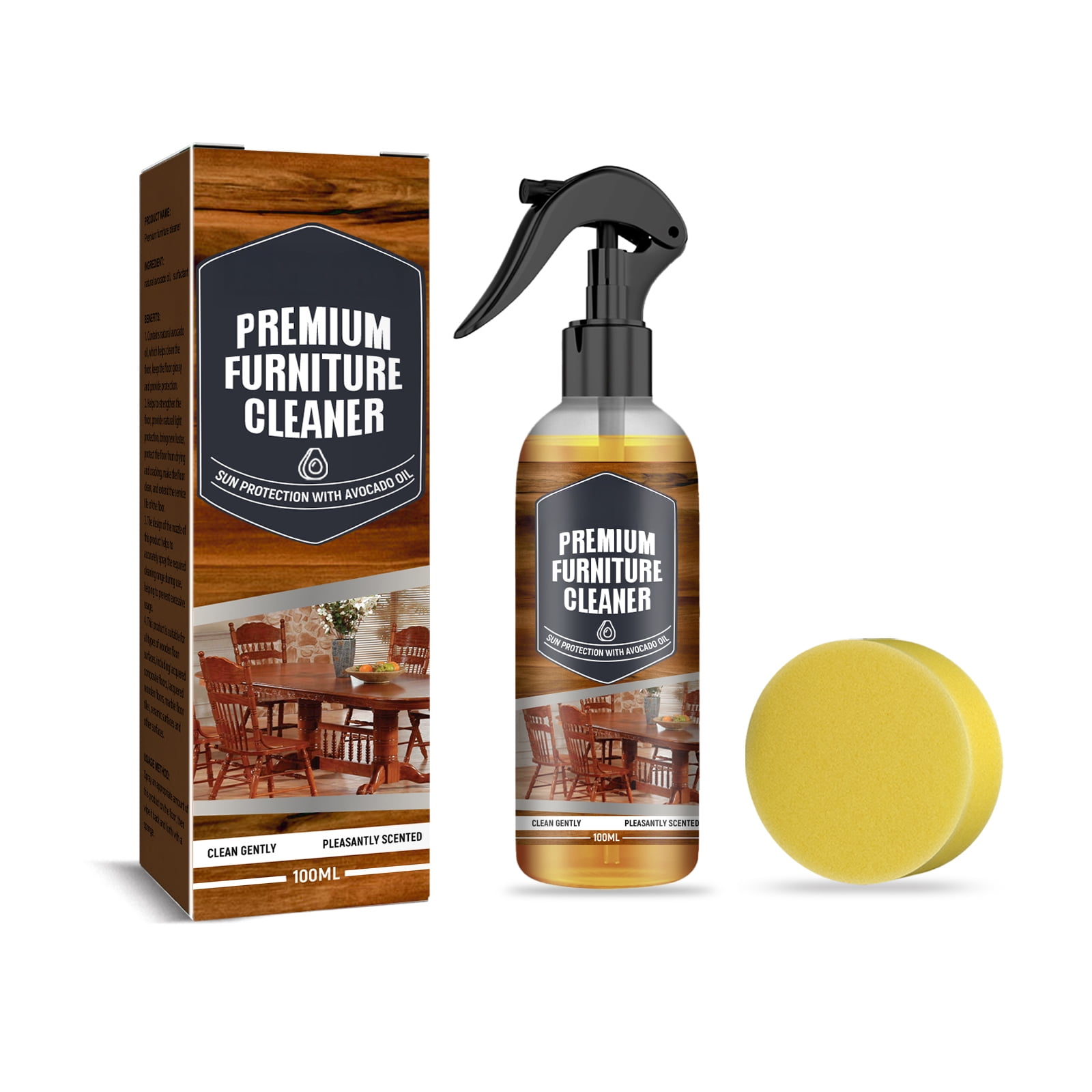 Alvantor All Purpose Cleaner, Multi-Surface Disinfectant Floor Cleaner for Mopping Solution, 3.38fl.oz