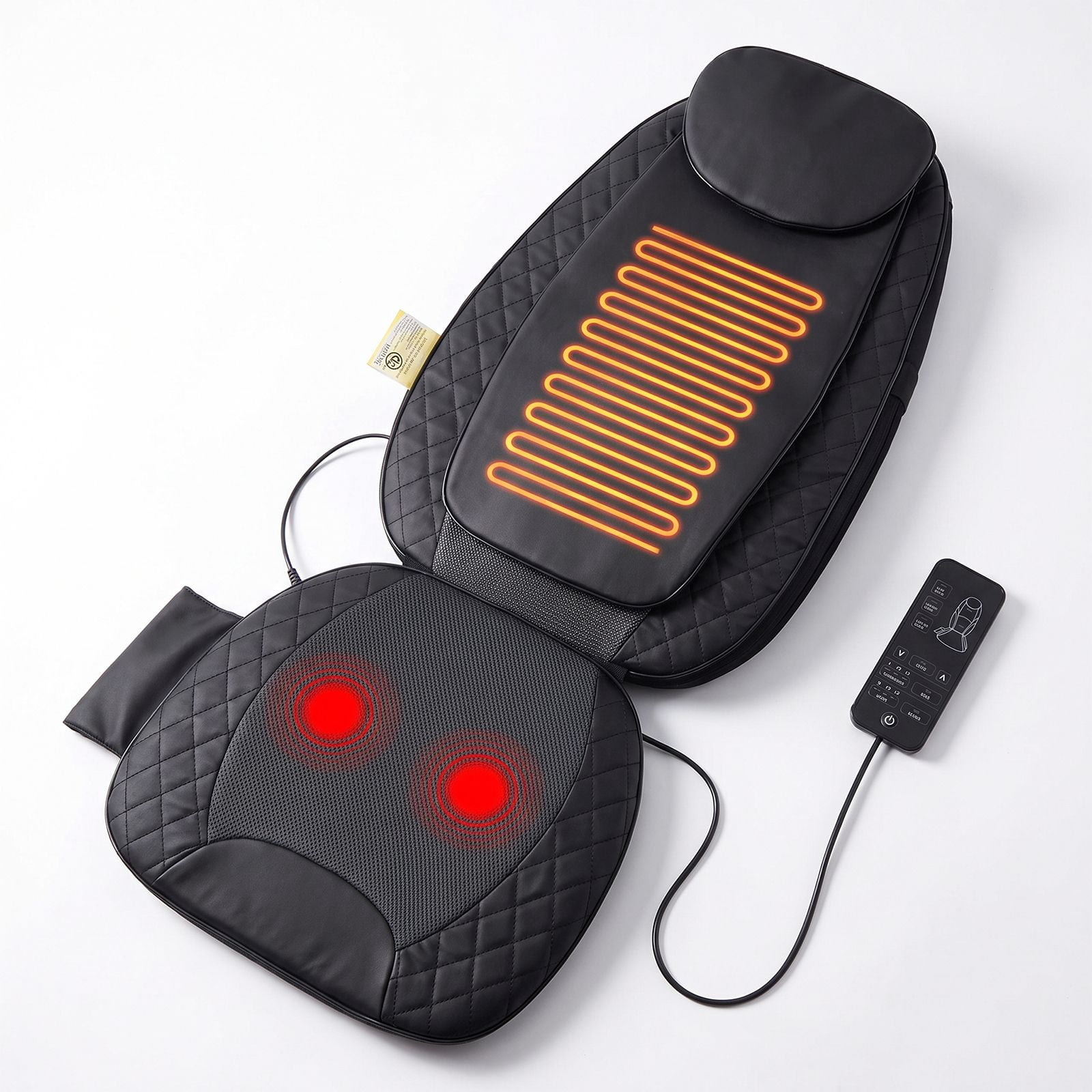 Alvantor Back Massagers with Heat, Gifts for Men, Women, Electric Deep Tissue Kneading Full Body Massage Chair for Back Pain, Home, Office Use