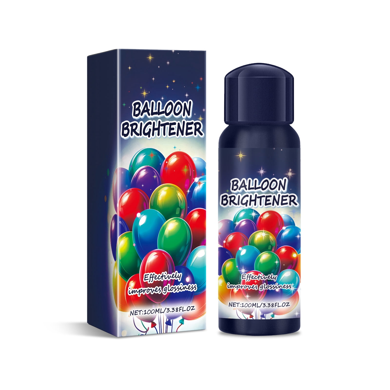 Alvantor Balloon Shine Spray, Instant High Shine, Waterproof, Long-lasting, Party and Event Decor, 3.38 fl.oz