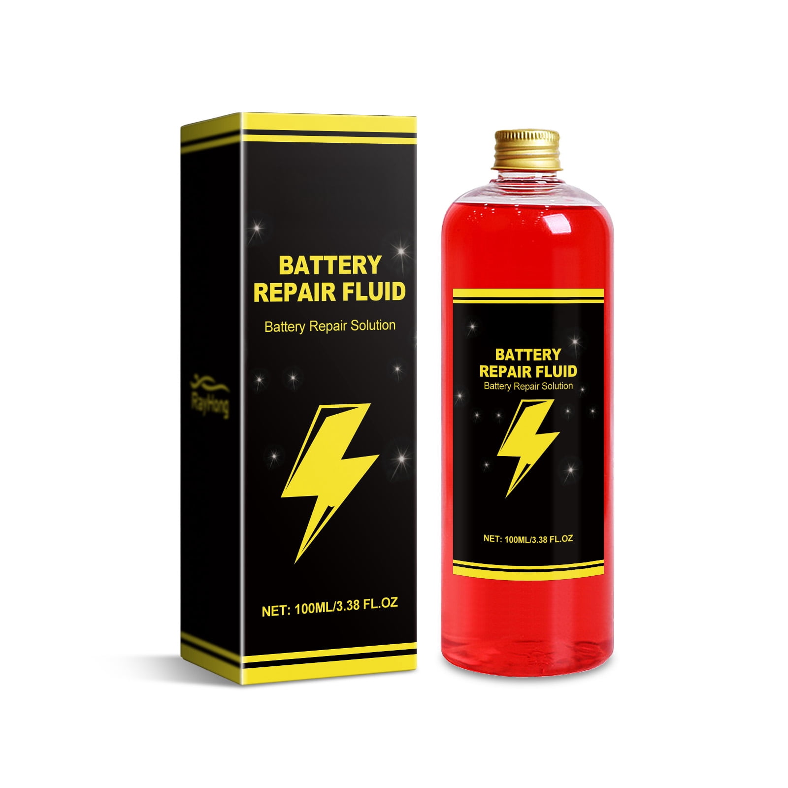 Alvantor Battery Repair Solution Desulfator Additive Restore Performance, 3.38fl.oz