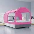 thumbnail image 1 of Alvantor Bed Tent Pop Up Canopy Twin Pink, 1 of 9