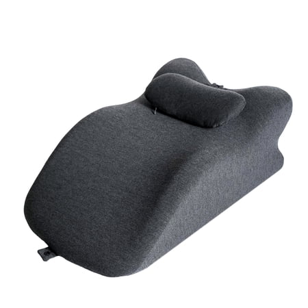 Alvantor Bed Wedge Pillow with Memory Foam Ergonomic Spinal Posture Support for Sleeping and Acid Reflux, Heartburn Dark Gray