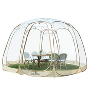 Alvantor Bubble Tent Canopy Family Camping Pop up Gazebo 15'x15' Beige