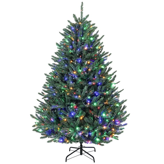 Alvantor Christmas Tree Pre-Lit Colorado Blue Spruce with 480 LEDs 43.3 ...