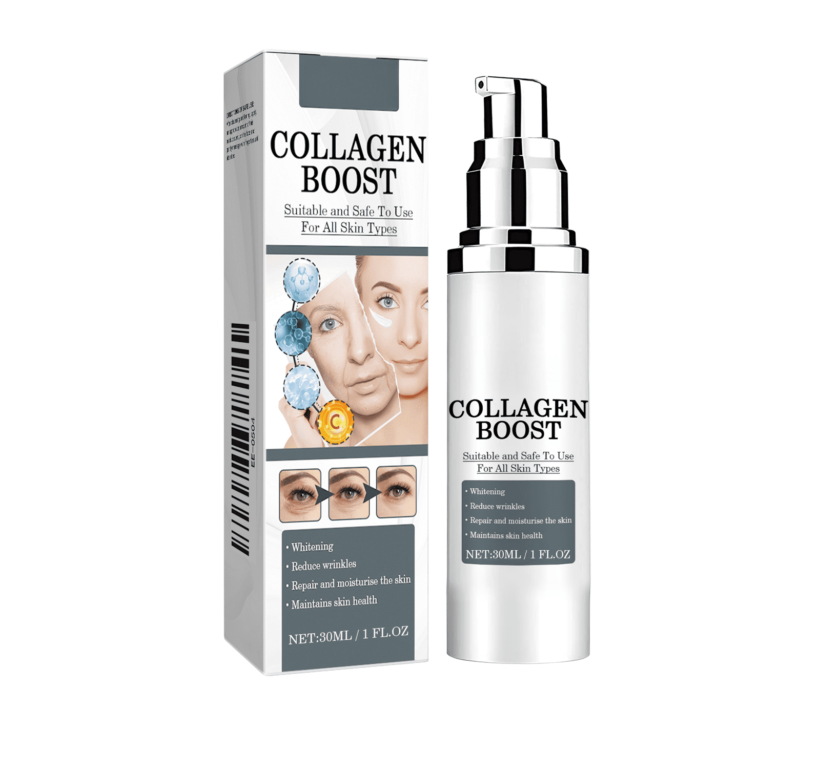 Alvantor Collagen Cream Face Moisturizer Anti Aging Firming 1fl.oz