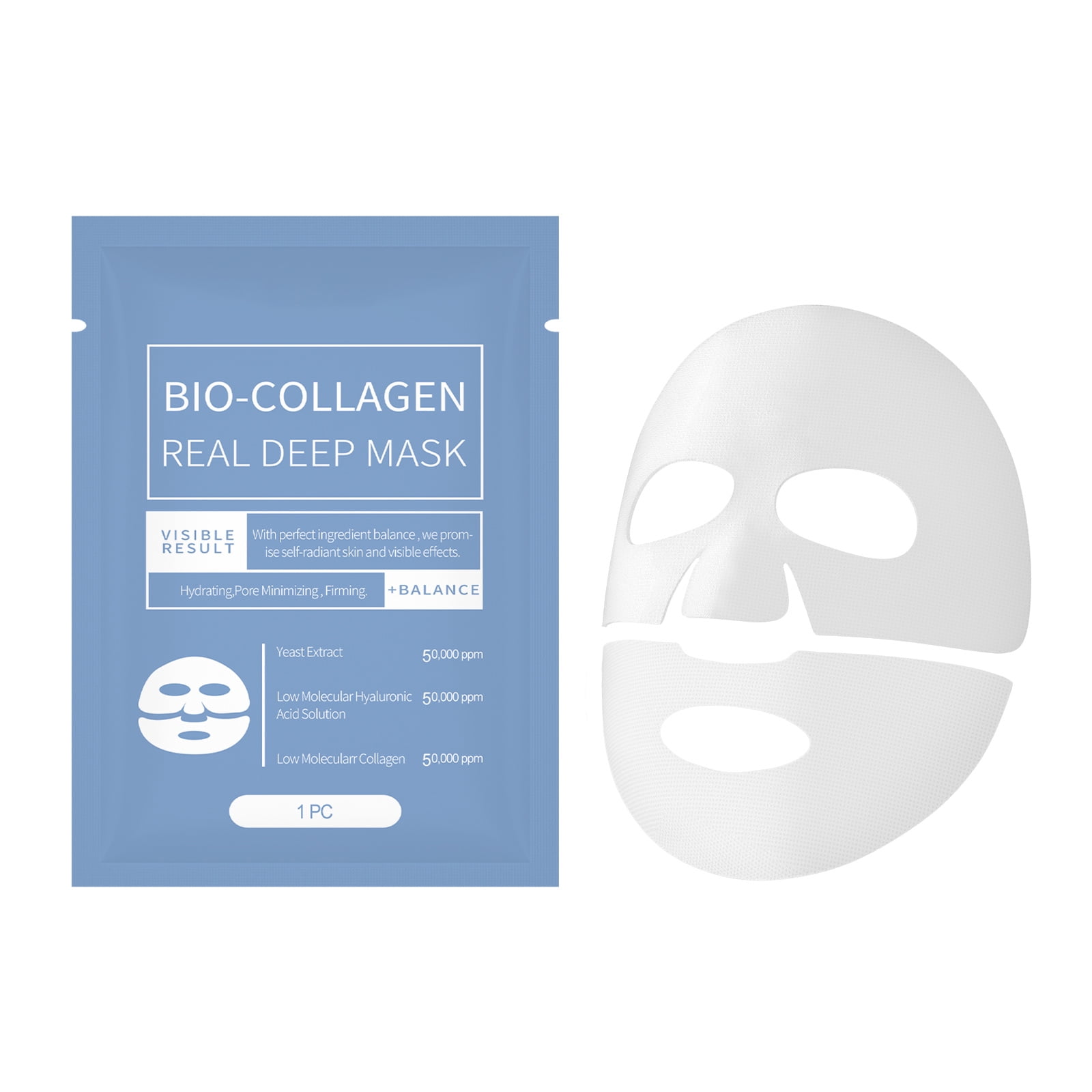 Alvantor Hydrating Overnight Collagen Face Mask - Pore Minimizing and Elasticity Plumping, 38g