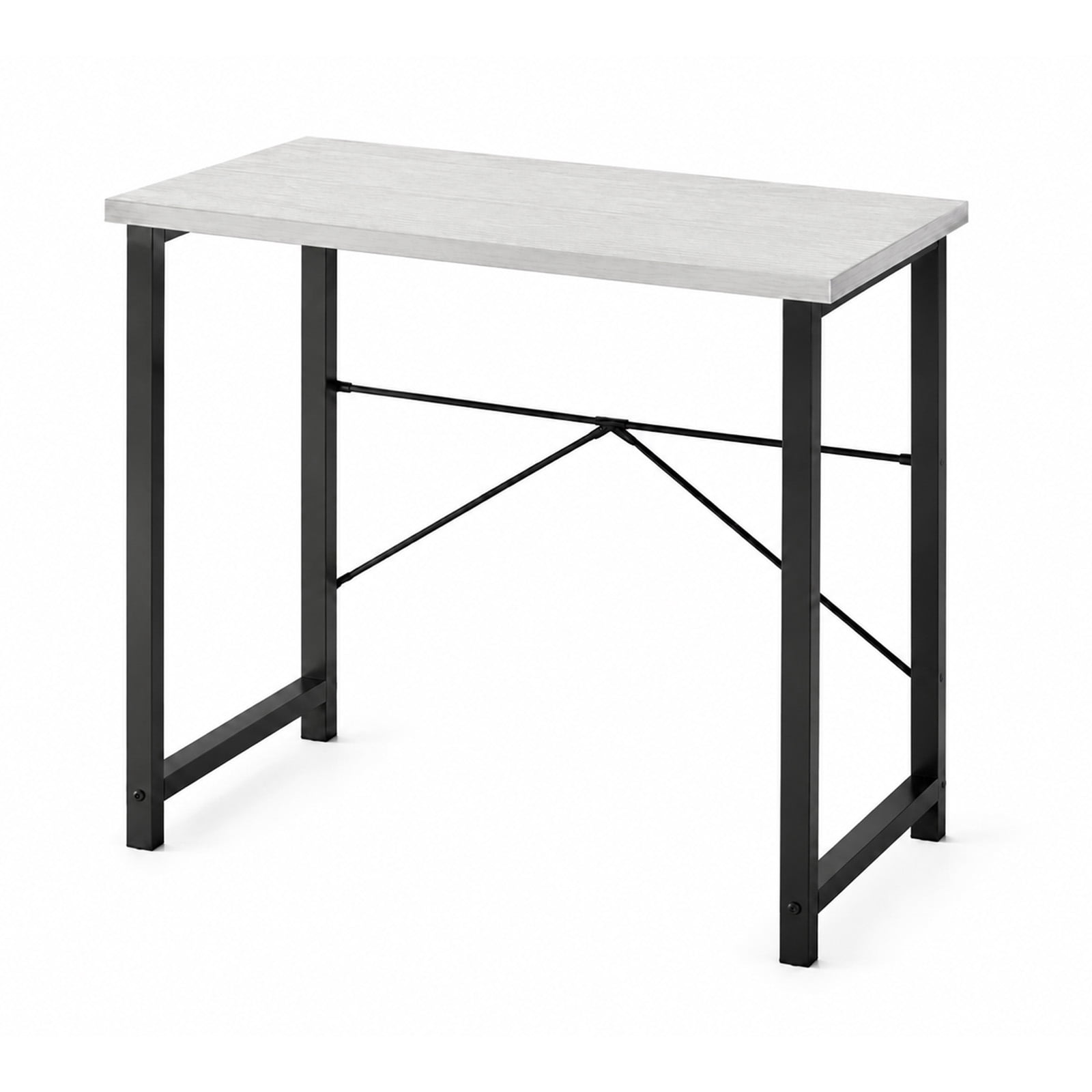 Alvantor Computer Desk 31.5" Small Office Table for Home Bedroom, Modern Study Writing Workstation with X-Shaped Reinforcement