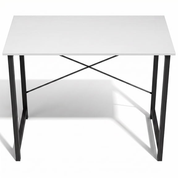 Alvantor Computer Desk 31 Inch, Modern Writing Desk for Home Office with Storage Bag & Hook, Small Office Desk for Small Spaces