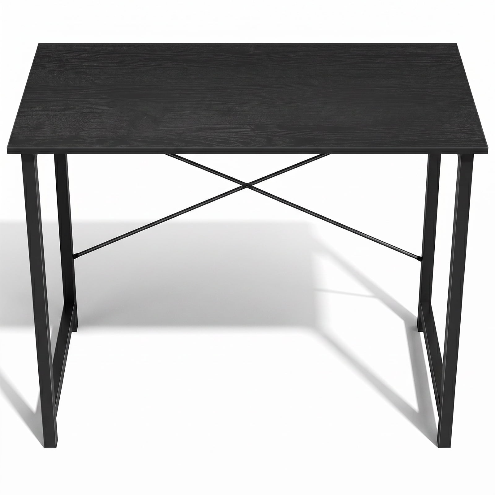 Alvantor Computer Desk 40 Inch, Modern Writing Desk for Home Office with Storage Bag & Hook, Small Office Desk for Small Spaces