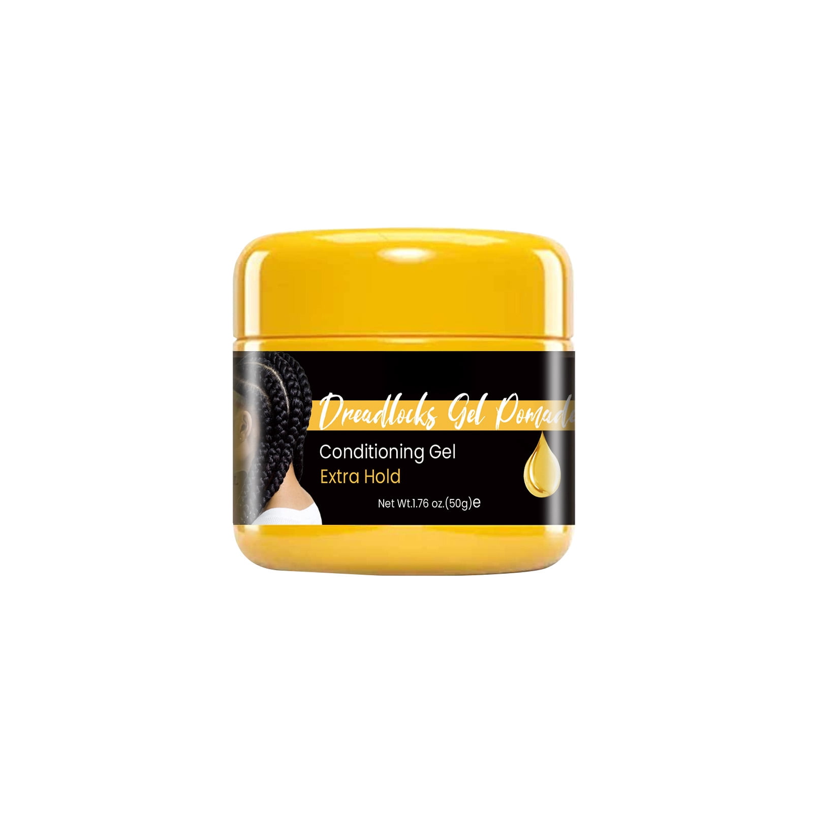Alvantor Dreadlocks Braiding Gel Wax with Long-Lasting Moisture and Anti-Frizz Shine, 1.76oz