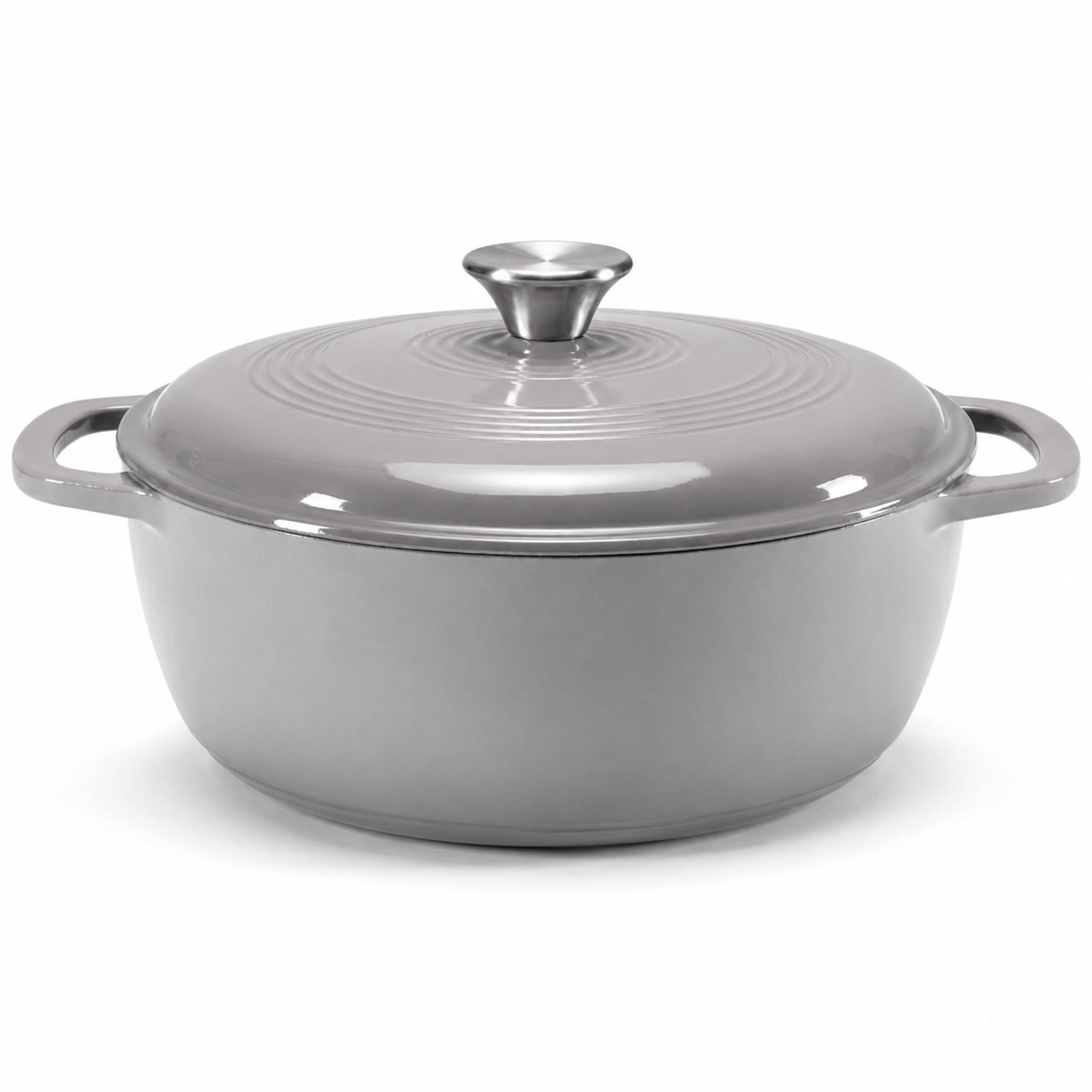 Alvantor Enameled Cast Iron Dutch Oven Pot with Lid-6Quart Non Stick Casserole Pot-Heavy Duty & Oven Safe up to 500° F for Bread Baking, Braising, Stews, Roasting