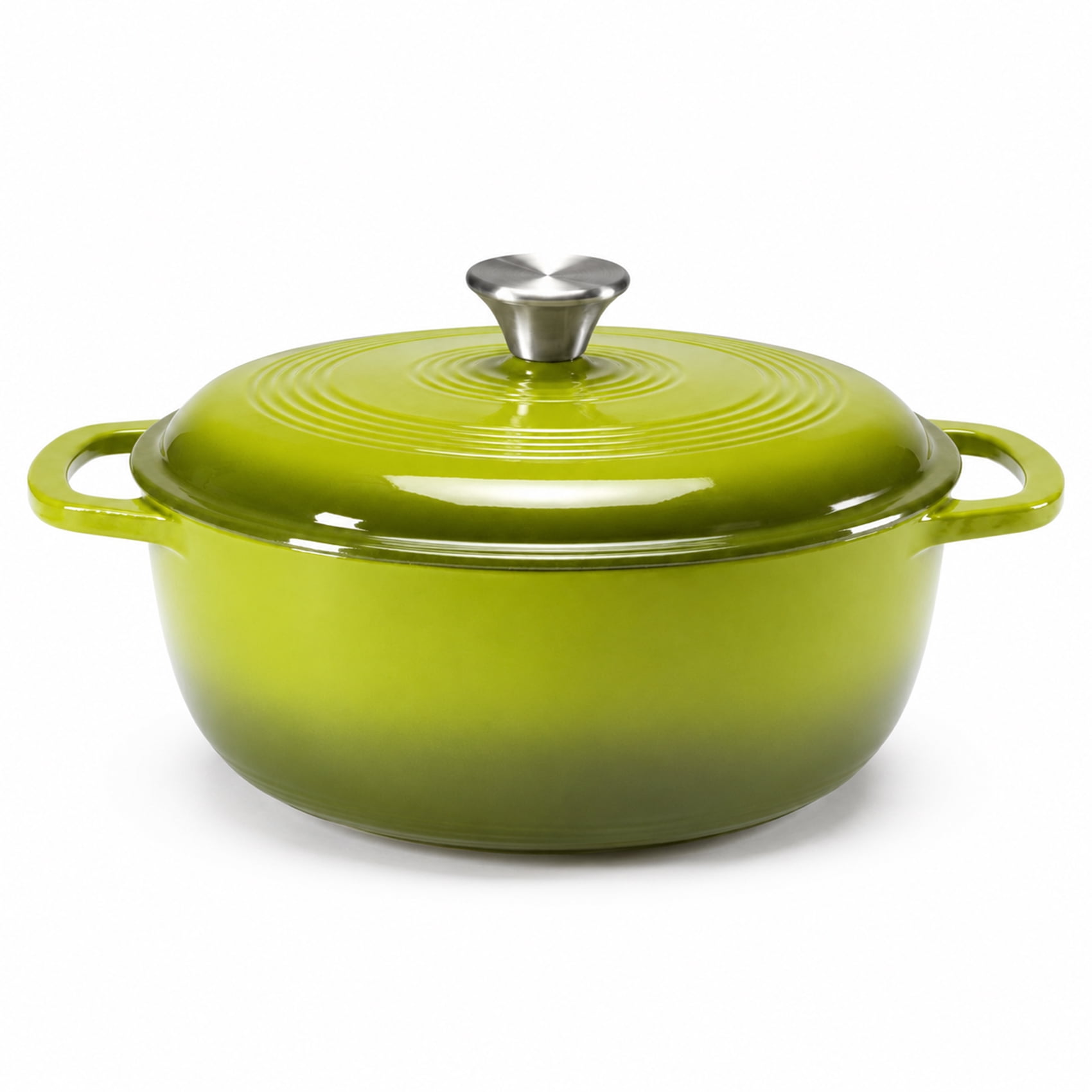 Alvantor Enameled Cast Iron Dutch Oven Pot with Lid-6Quart Non Stick Casserole Pot-Heavy Duty & Oven Safe up to 500° F for Bread Baking, Braising, Stews, Roasting