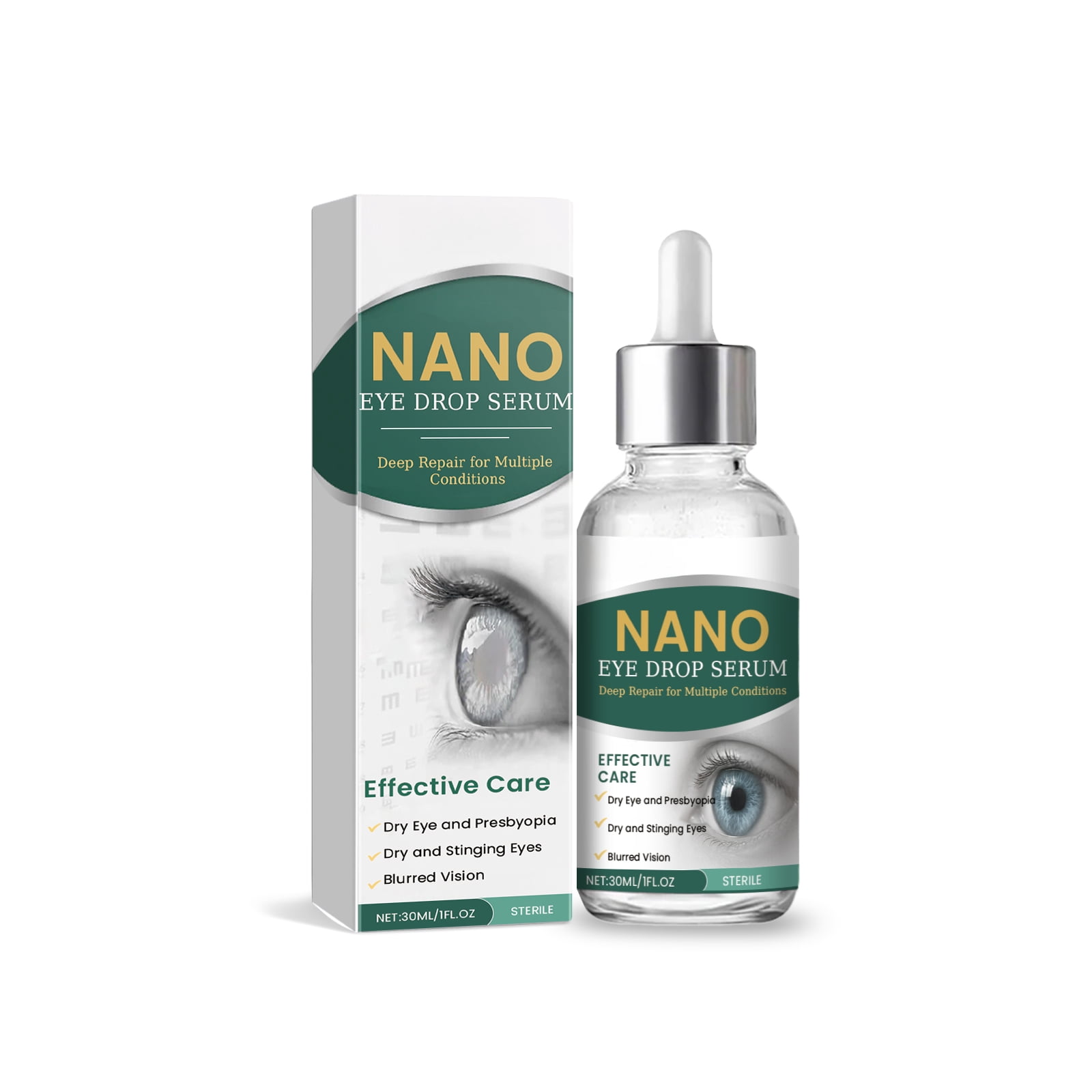 Alvantor Moisturizing Relief Drops for Dry Eye Care - 1 fl oz