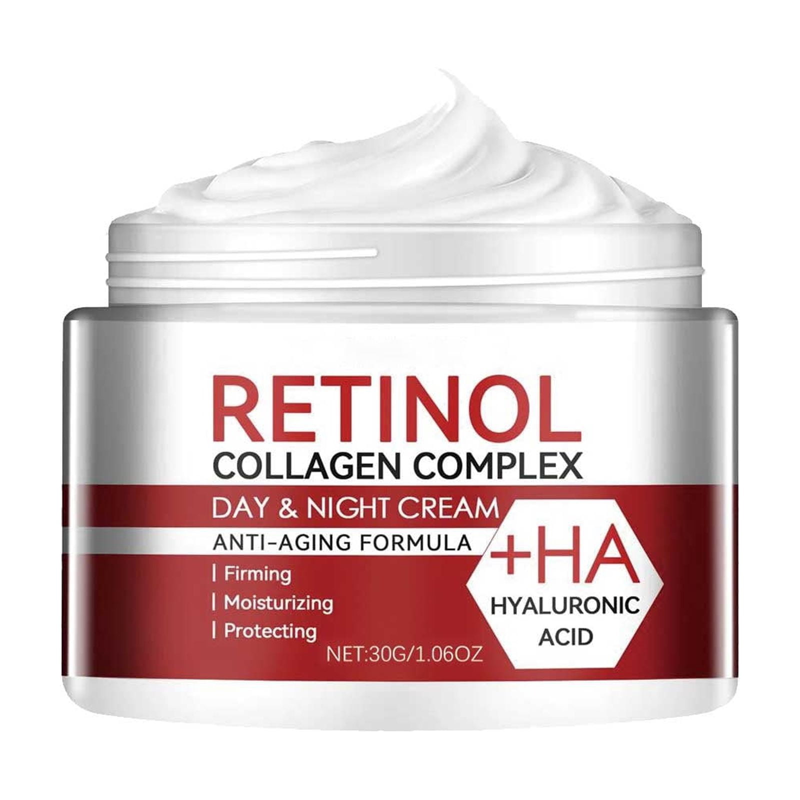 Alvantor Nighttime Retinol Face Moisturizer, Anti-Aging Cream for Fine Lines & Wrinkles, 1.06oz