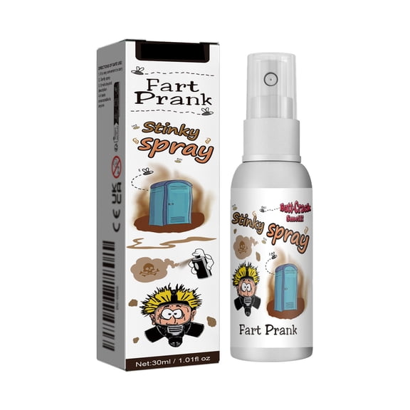 Alvantor Fart Spray, Non Toxic Extra Strong Prank Stuff Hilarious Gag Gifts for Adults or Kids, 1.01fl.oz, 4PC