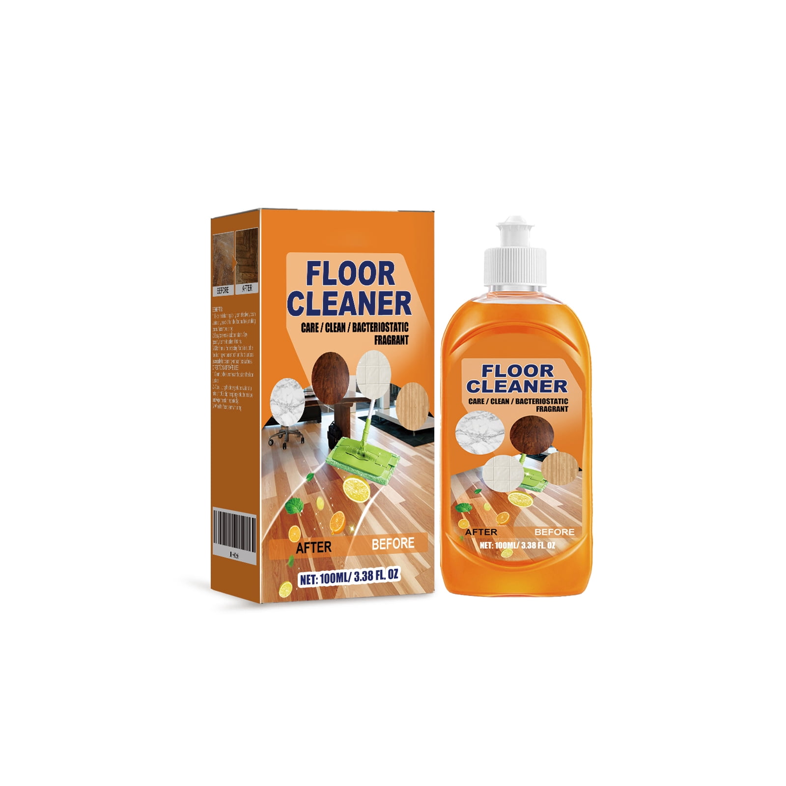 Alvantor Floor Cleaner for Mopping, Multi Surface Cleaner with Unstopables Fresh Scent, 3.38fl.oz